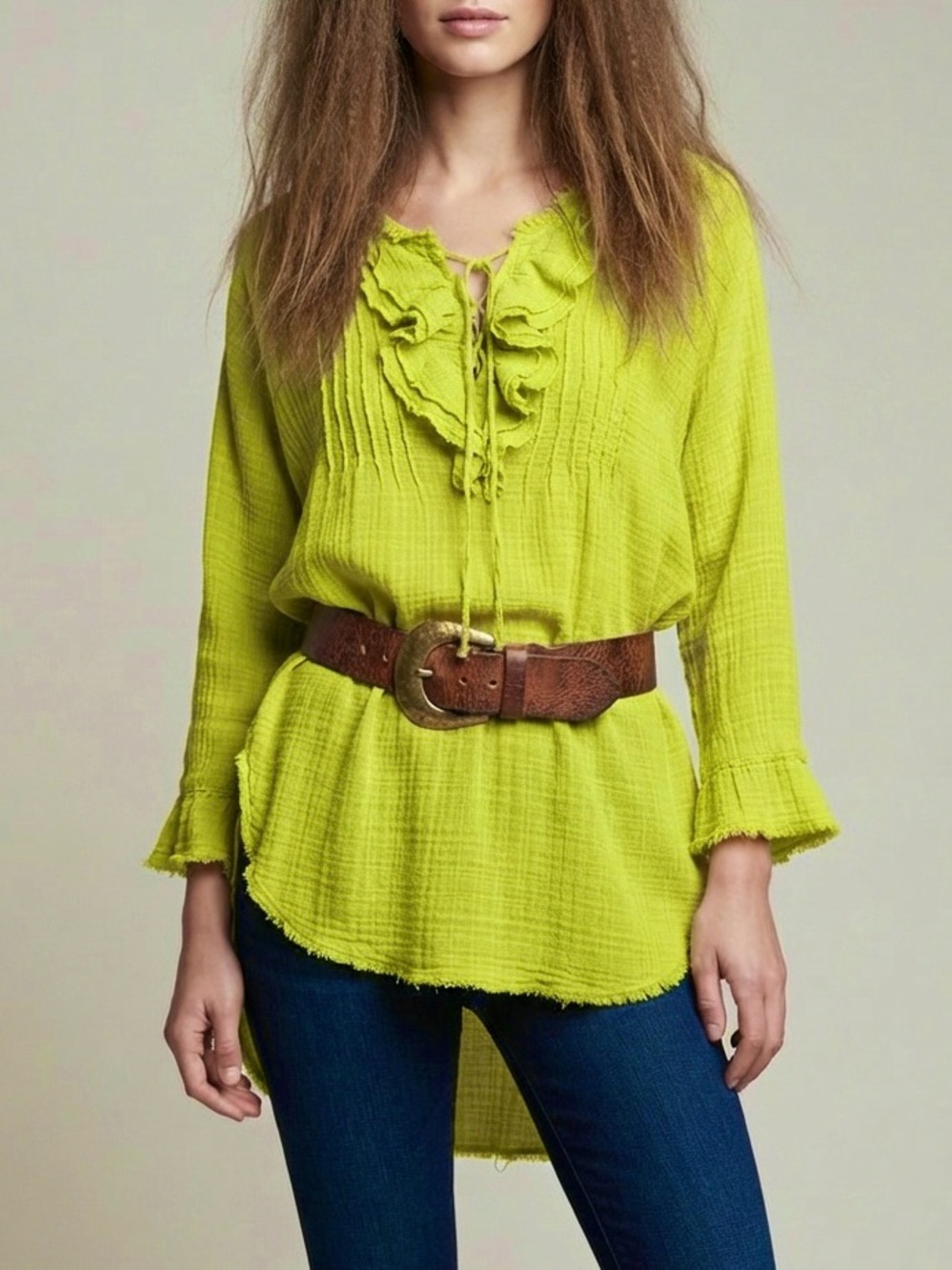 FP One Ruffle Tunic Size L